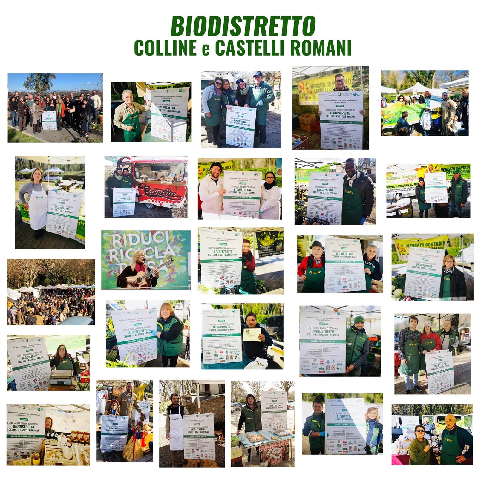 costituzione biodistretto colline castelli romani produttori agricoli lazio