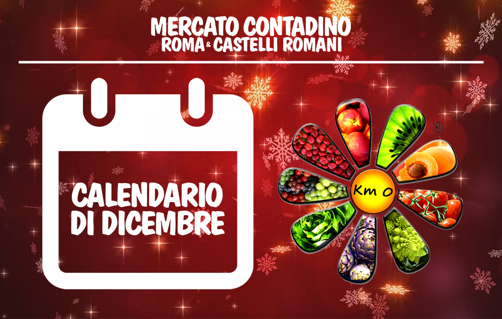 calendario dicembre 2018 mercato contadino