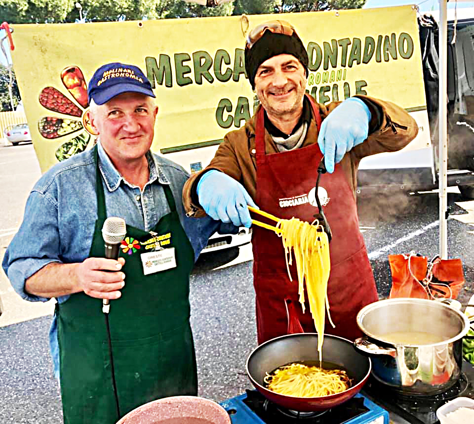 aglio, olio e peperoncino mercato contadino