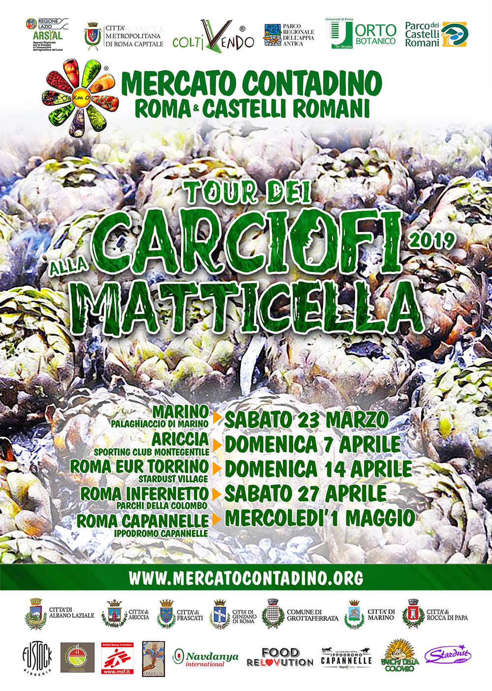 carciofi alla matticella 2019 mercato contadino