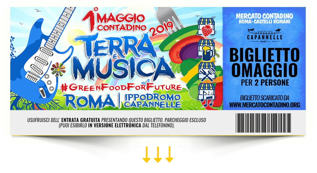 terra e musica 2019 biglietto omaggio