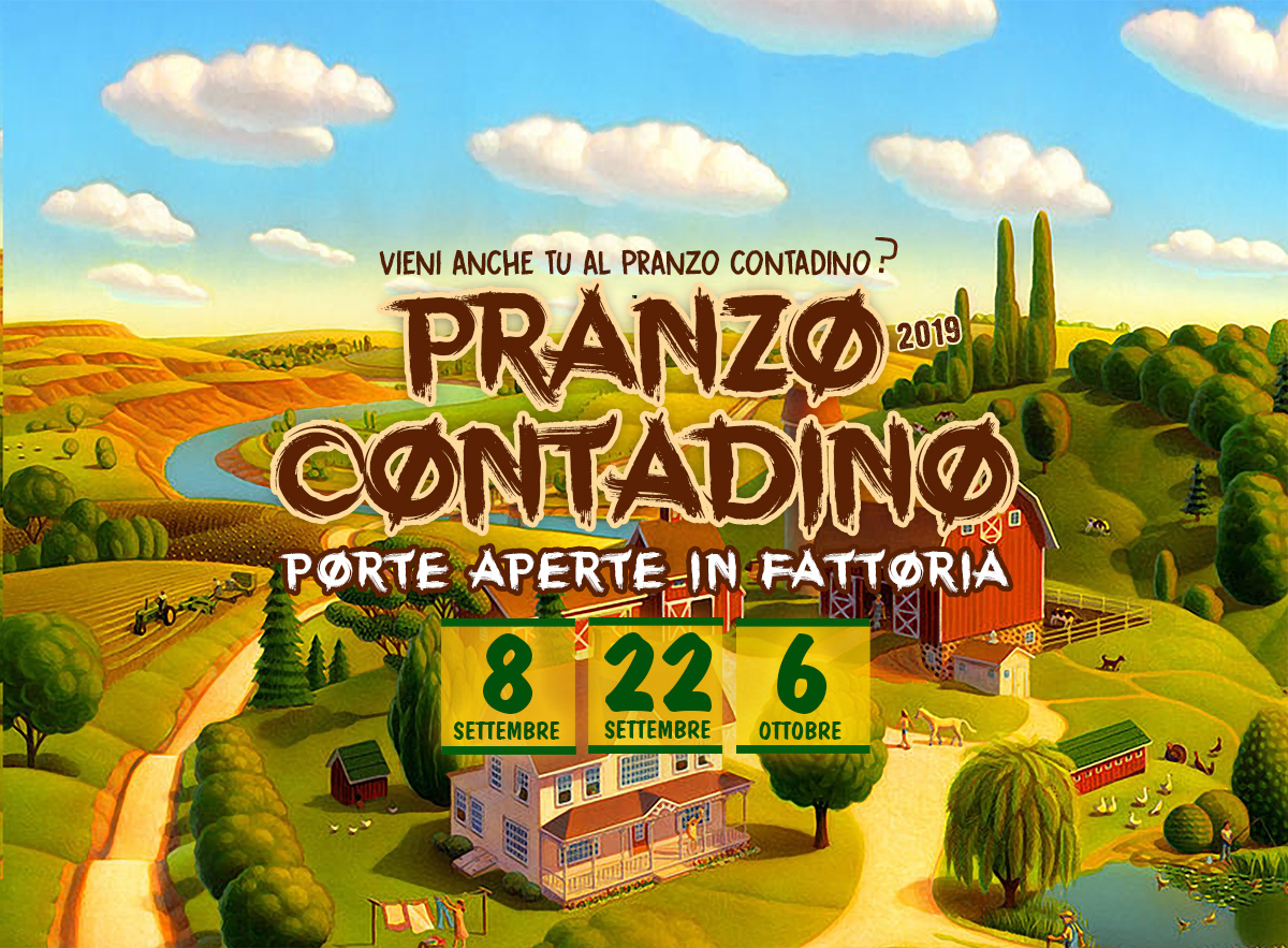 pranzo contadino fattoria 2019