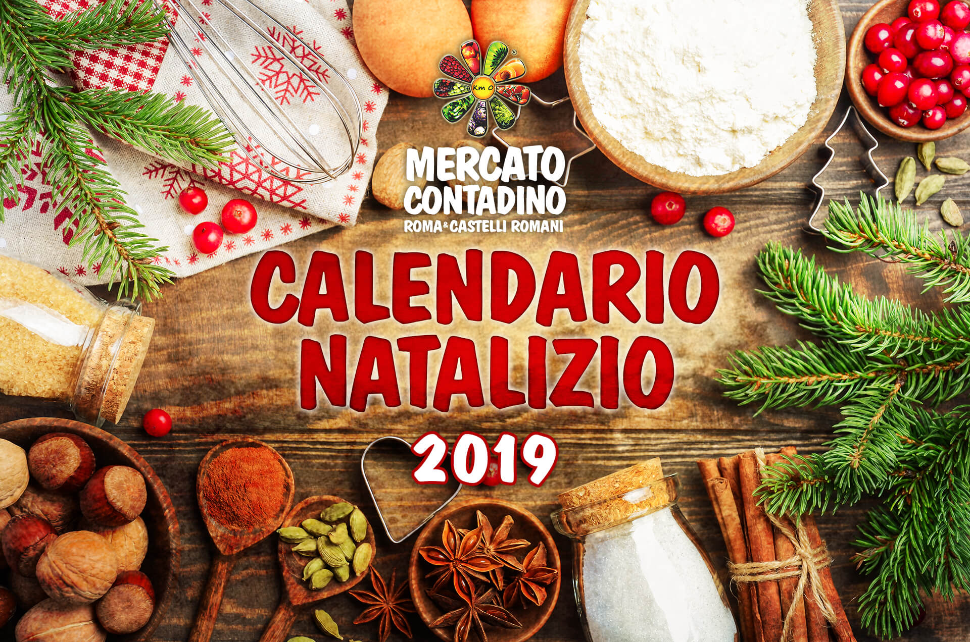 mercato contadino calendario natale