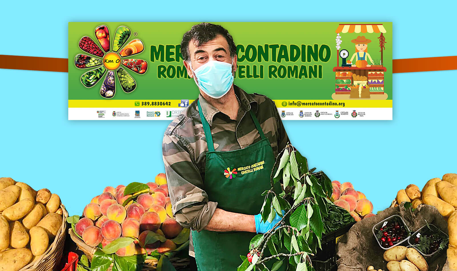 GROTTAFERRATA MERCATO CONTADINO APERTURA