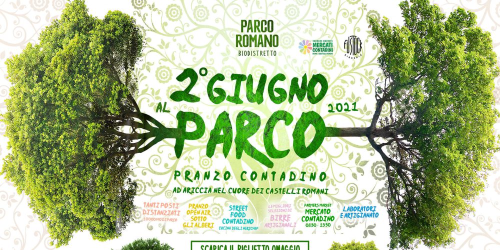 2 giugno parco romano biodistretto pranzo contadino ariccia