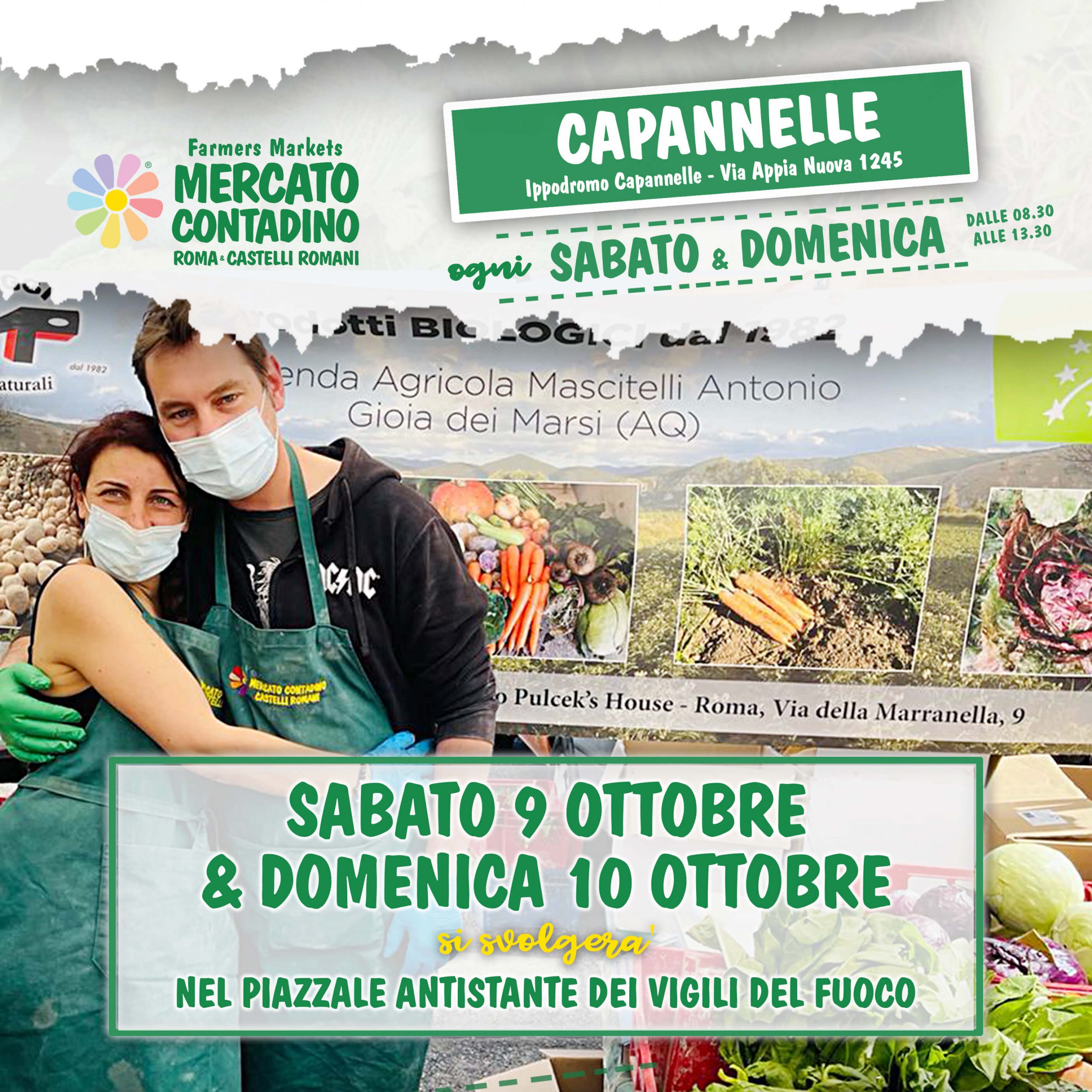 capannelle mercato contadino 2021