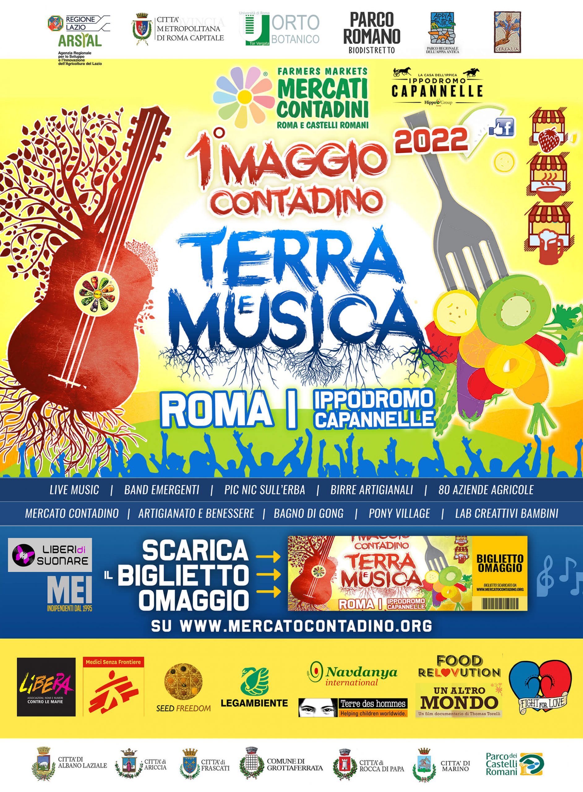 1 primo maggio roma festa evento terra musica 2022