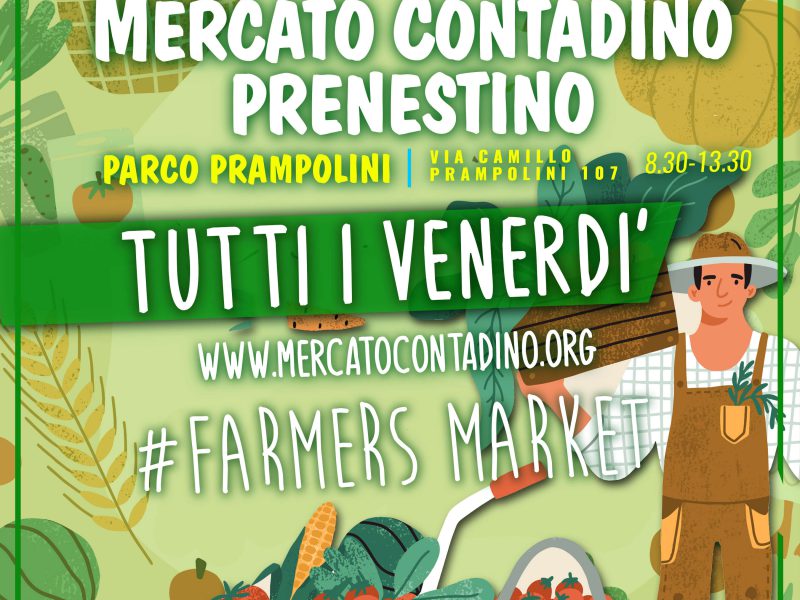 roma mercato contadino prenestino venerdi