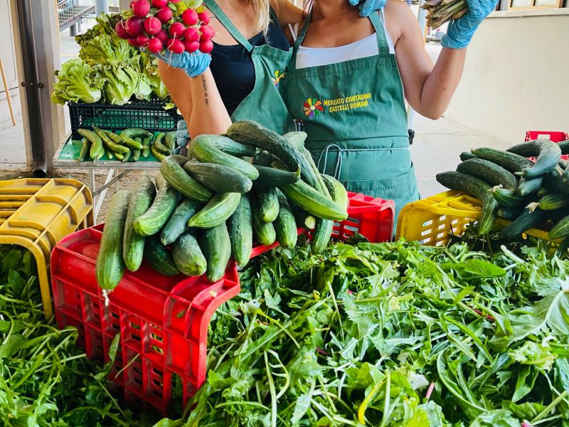 mercato prenestino contadino ciambelle repubblica