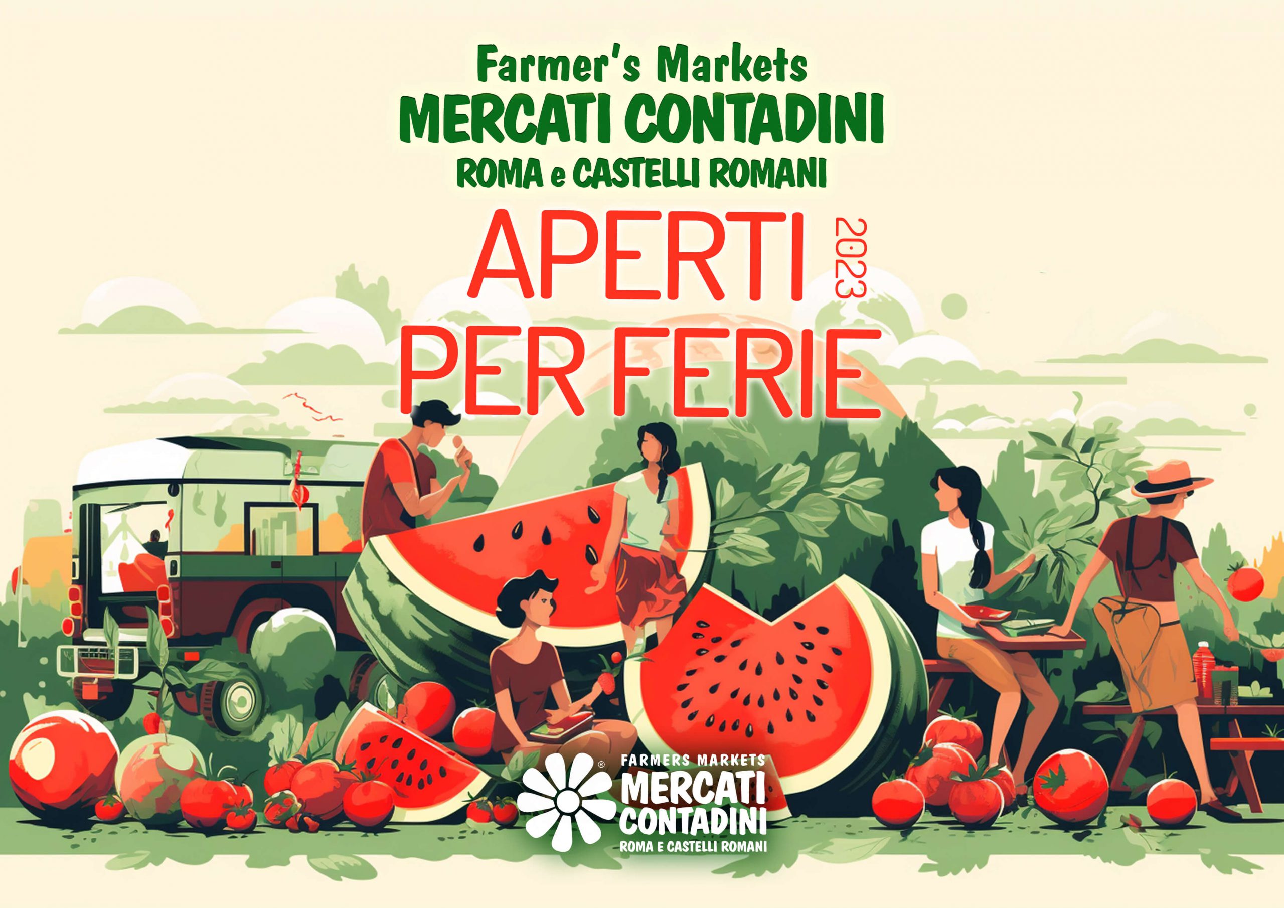 apertura ferie 2023 mercati contadini roma castelli romani