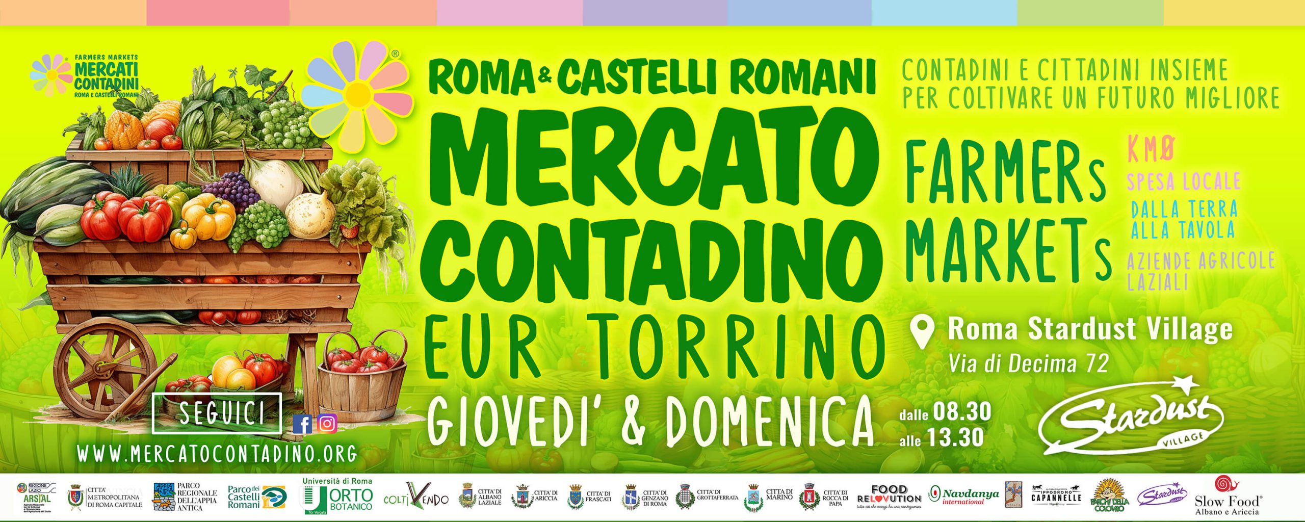 mercato contadino roma eur torrino