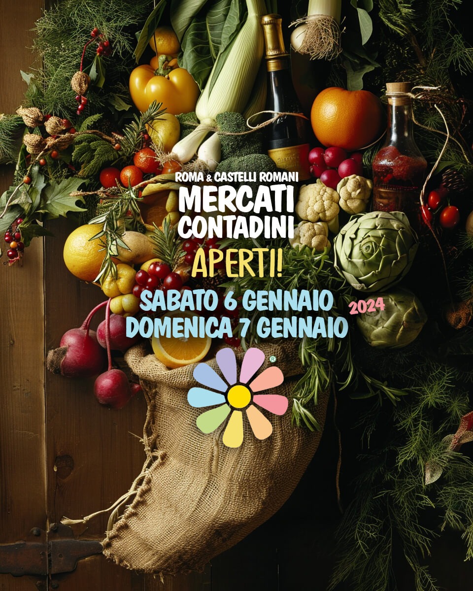 mercati contadini aperti 6 gennaio 7 gennaio 2024