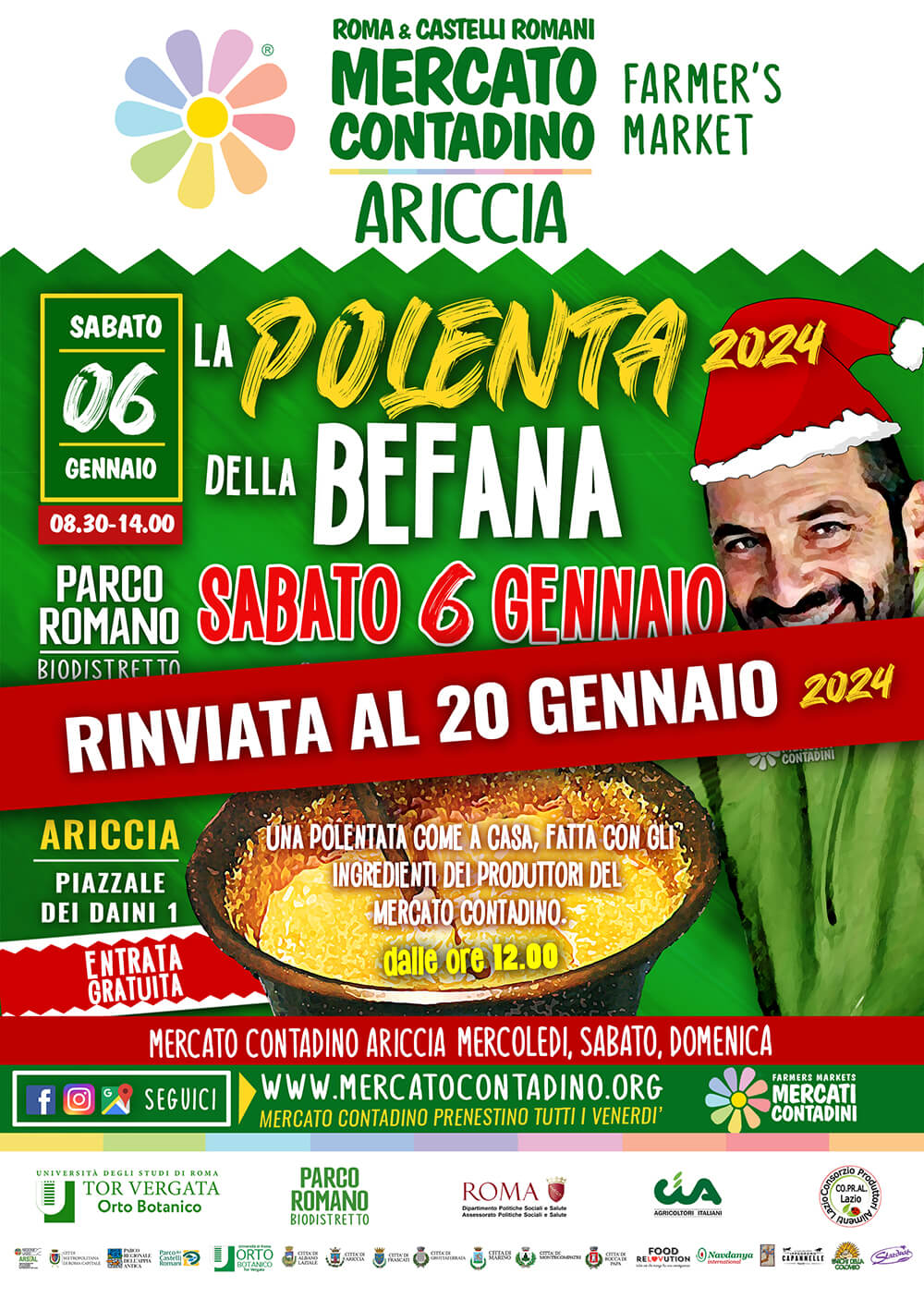 mercato contadino ariccia 20 gennaio 2024 castelli romani