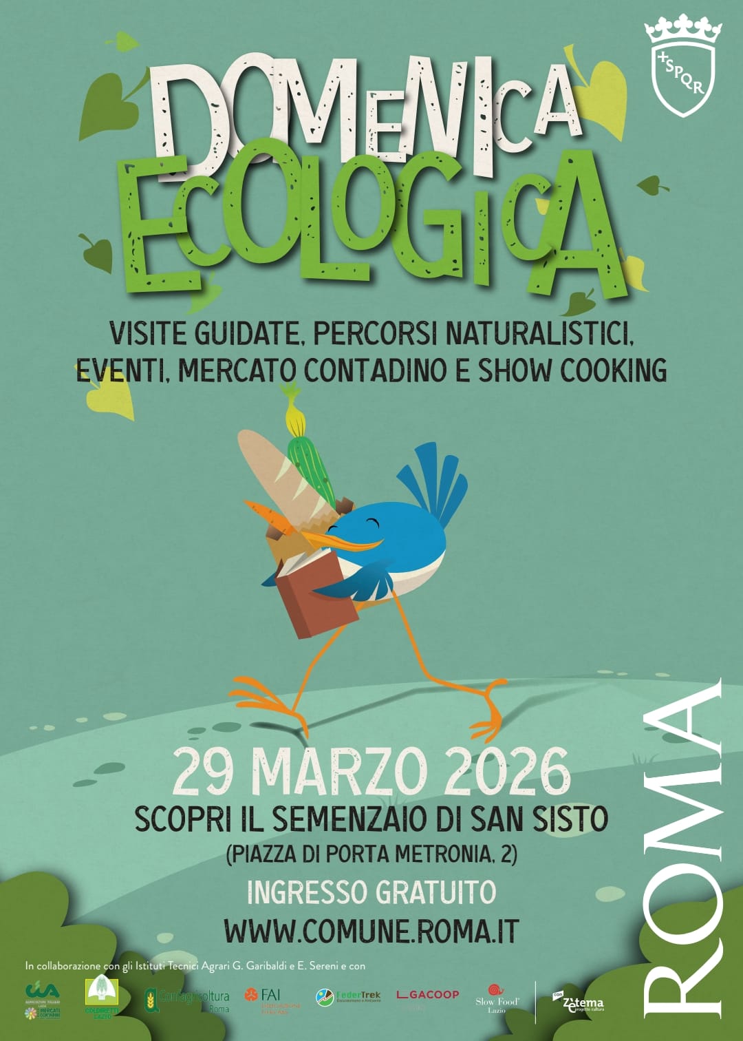 domenica ecologica mercato contadino roma castelli romani marzo 2026